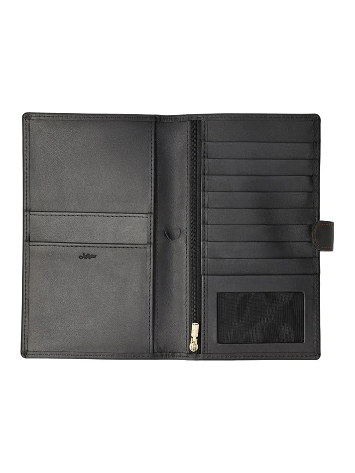 Quebec Travel Wallet By Leather Luxe