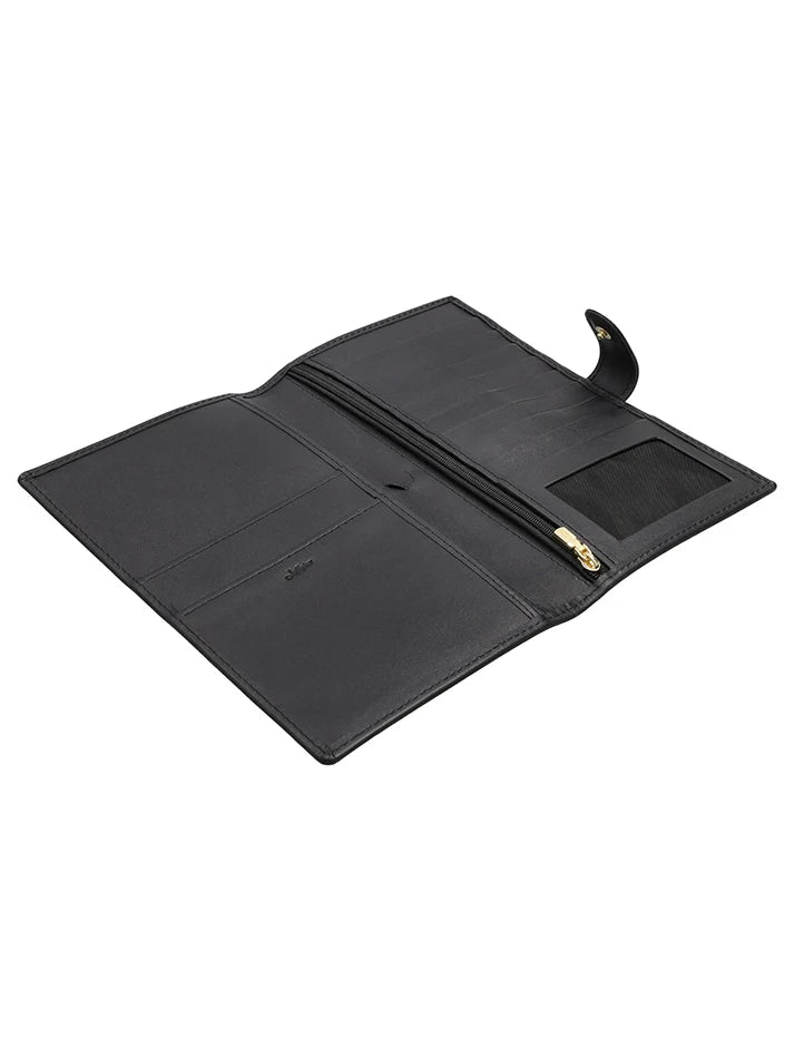 Quebec Travel Wallet By Leather Luxe