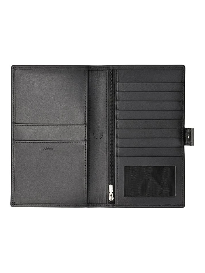 Quebec Travel Wallet By Leather Luxe