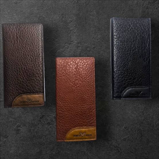 Mens Premium Leather Long Bowesi Wallet ( Orginal Cow Leather )