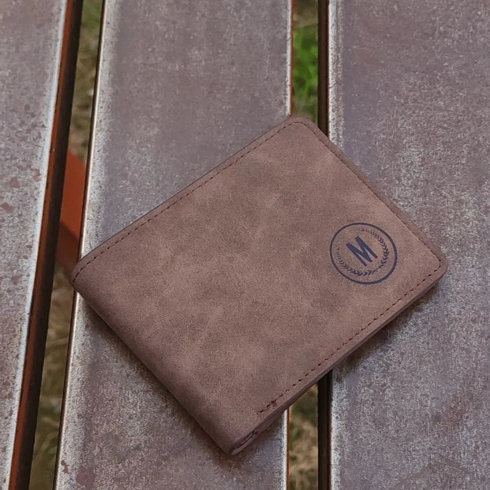 Leather Luxe Premium Pocket Wallet (Original) Slim Design By Mashal