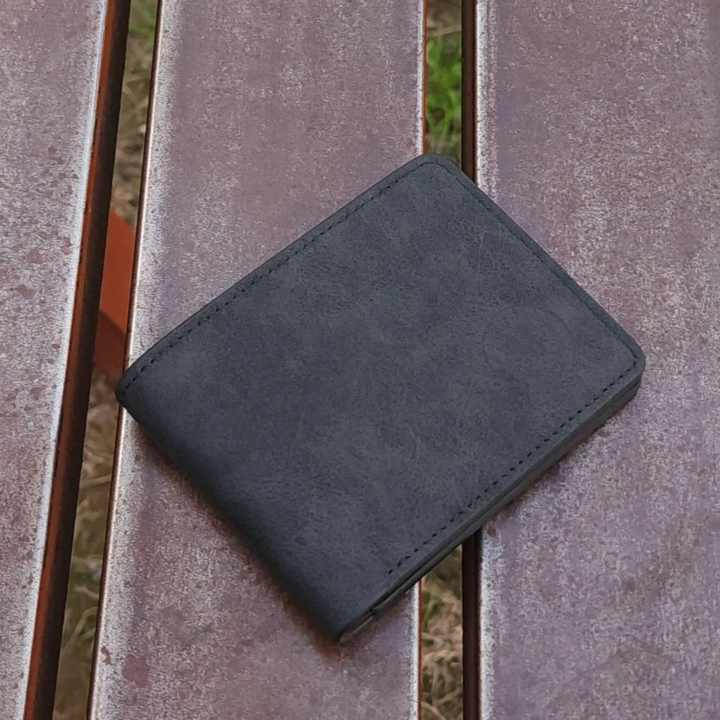 Leather Luxe Premium Pocket Wallet (Original) Slim Design By Mashal