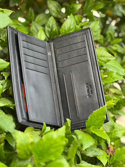 Mens Premium Leather Long Bowesi Wallet ( Orginal Cow Leather )